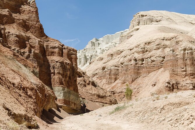 3 Days Tour: Altyn Emel NP, Charyn Canyon, Kaindy & Kolsay Lakes - Day one: the Singing Dunes and Aktau Mountains