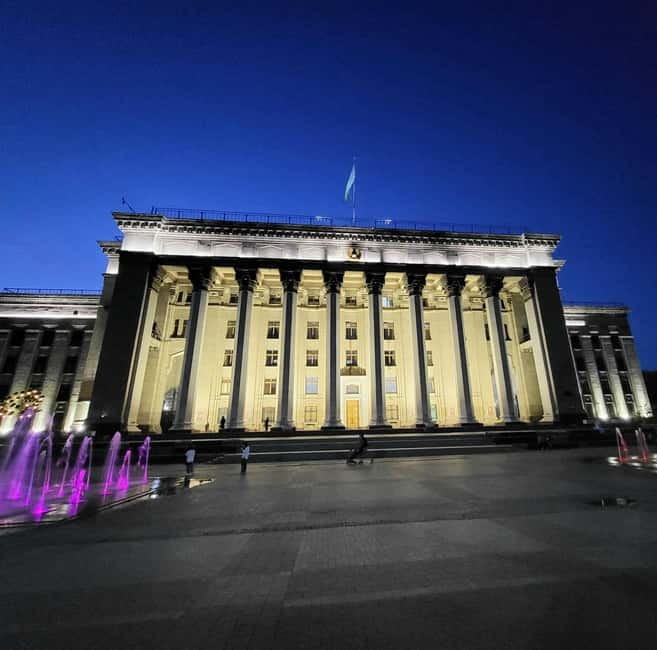 Almaty: City Highlights and Local Market Tour Green Bazaar - Key points at a glance