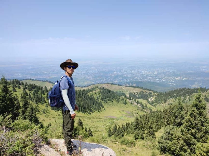 Almaty: Hiking to the High Mountain Pasture Kok Zhailau - The First 4 Kilometers: Forest, Climbing, and City Views