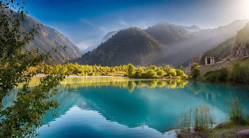 Almaty: Issyk Lake, Bear Waterfall & Trout Farm Day Trip - A trout farm stop with lunch at your own cost