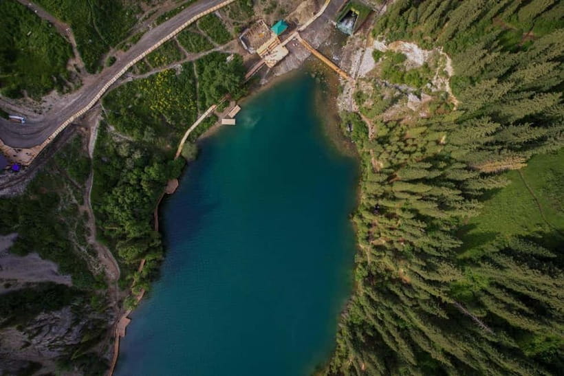 Almaty: Kolsay Lakes, Kaindy Lake & Black Canyon 1-Day Tour - Kolsay Lake gives you the calmest part of the day