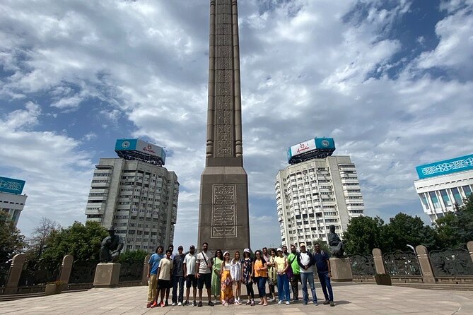 Almaty walking city tour - The Abay and Almaly metro connection