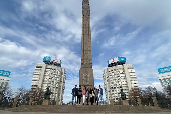 Almaty walking city tour - Panfilov Park, the Guardsmen memorial, and Ascension Cathedral