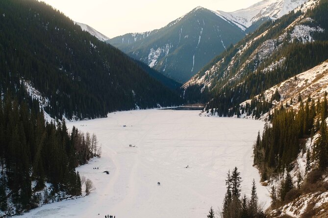 Almaty Wonders Charyn Canyon and Kolsay Lake in One Day - Kolsay Lake and its mountain setting