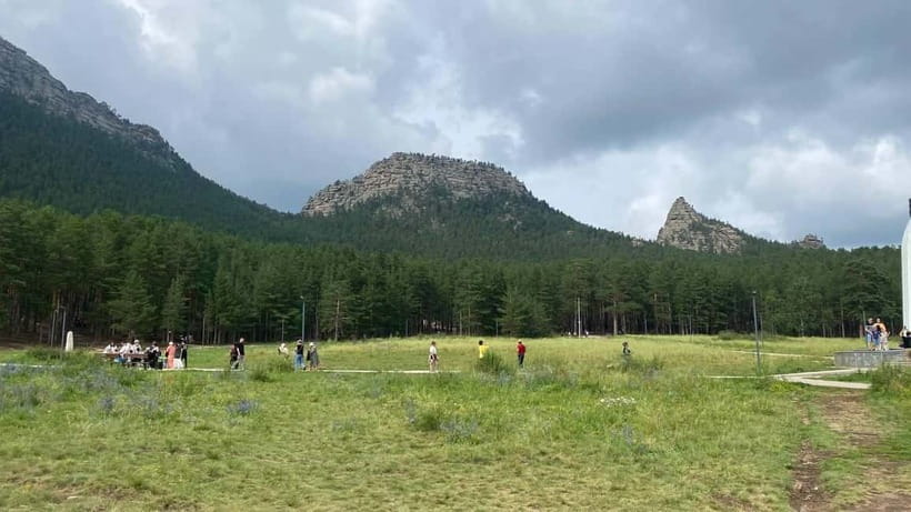 Astana: Burabay Oasis National Park Adventure - Horse riding through the forest