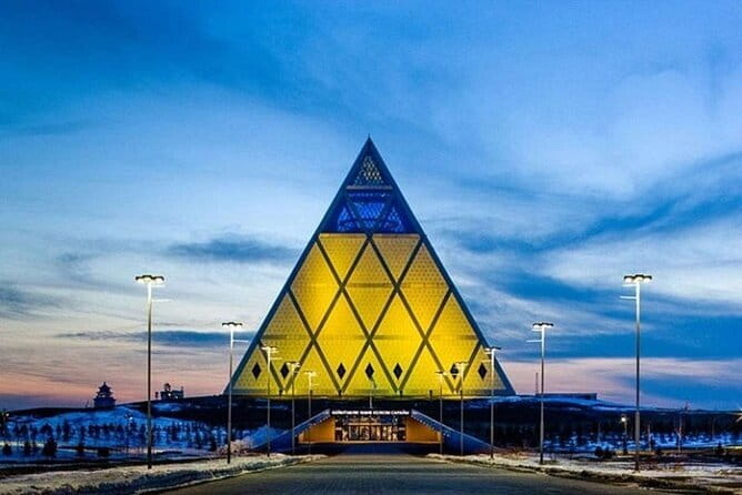 Astana City Tour: Authentic Private Full Day with Lunch + Pickup - The Palace of Peace and Reconciliation
