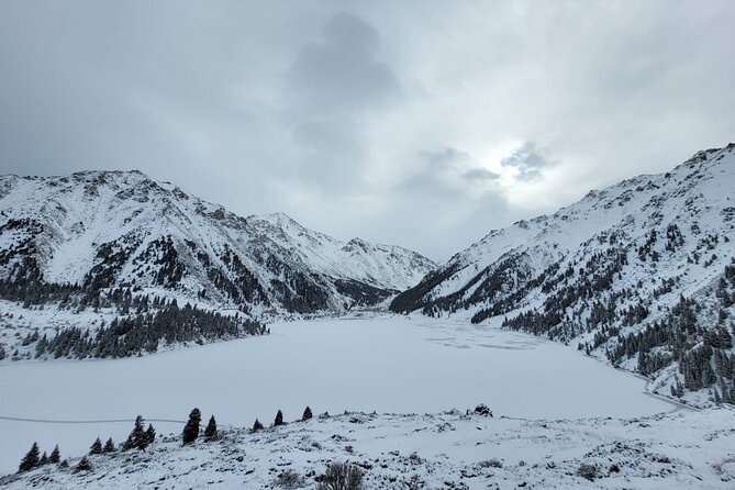 Big Almaty Lake tour private or group by car or hiking - At the lake: a short but memorable stop