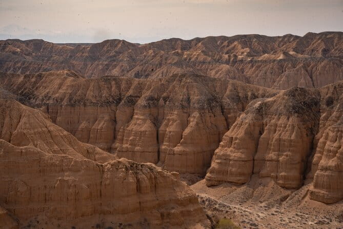 Charyn, Kolsay&Kaiyndy Lakes 2days tour with Mount View Stay - Black Canyon is a quick roadside viewpoint