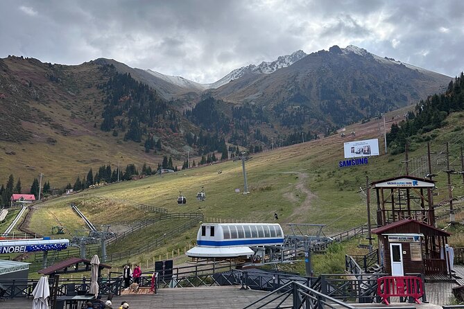 Group: Medeu, Shymbulak, Cathedral, 28's park, Market, Koktobe - Koktobe Mountain and the final city view