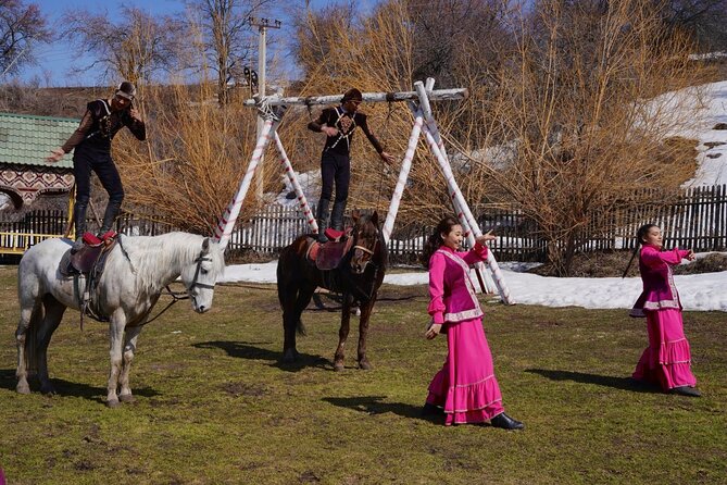 Kazakh Ethno-Village Tour - The horse show is the afternoon’s big event