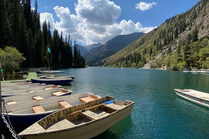 Kolsai Kaindy Lakes with Charyn Canyons 2-day tour - Day one: Moon Canyon, Black Canyon, and Kolsai Lake