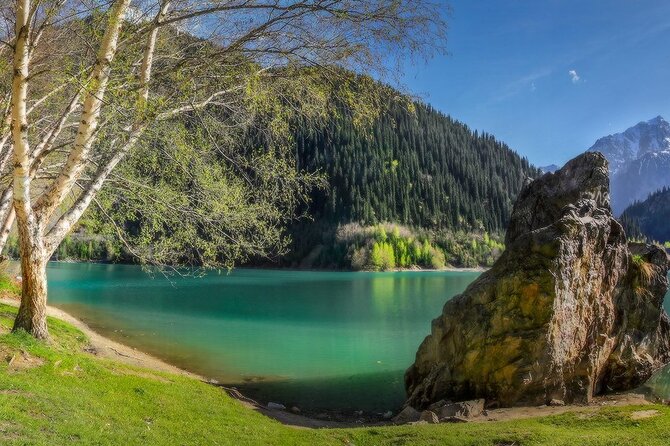 Lake Issyk with Turgen (Bear) Waterfall tour - Lake Issyk at 1,756 Meters