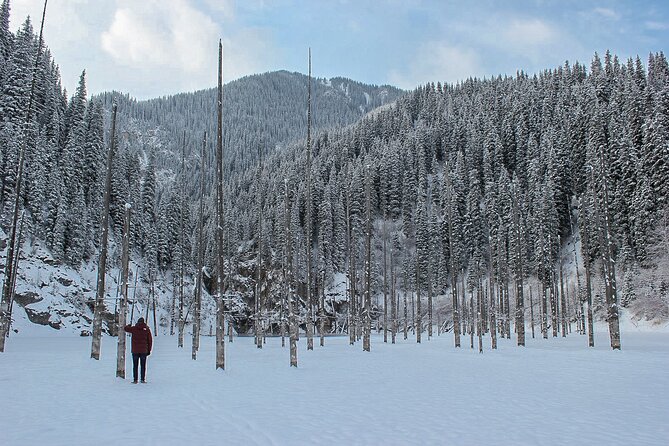 Private DayTour - Pearl Lakes Kolsai & Kaindy (Flooded Forest) via Charyn Canyon - Kaindy Lake and the flooded forest