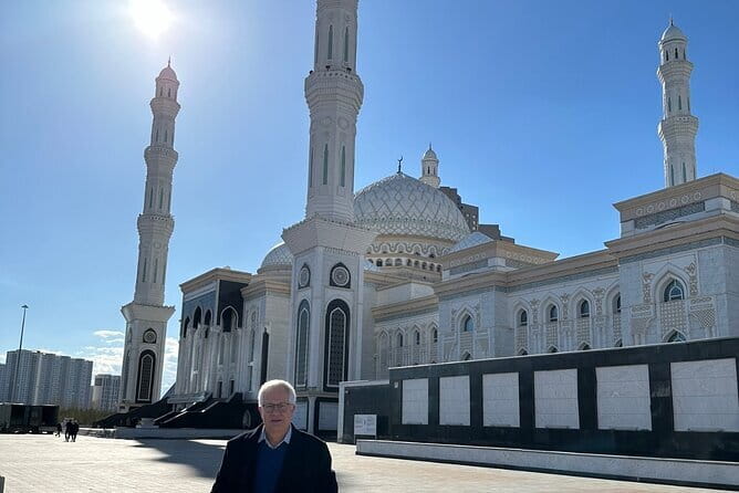 Private Half-Day City Tour of Astana in Comfort - Hazret Sultan Mosque: a second view of religious Astana