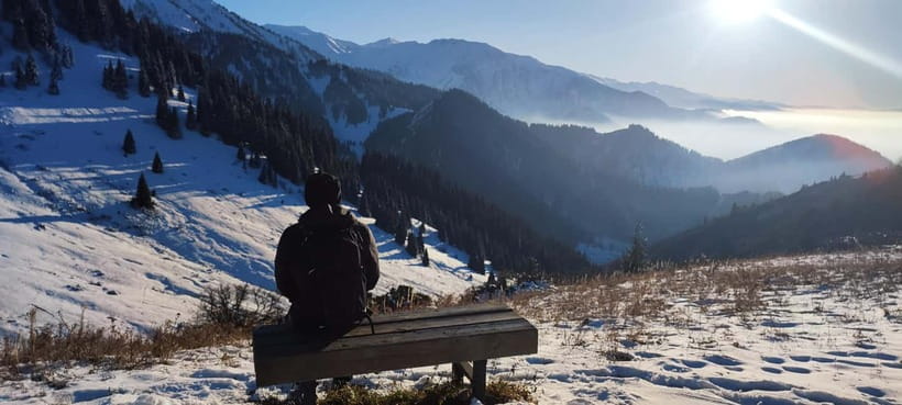 Skyline Hike in Almaty: Bukreev Peak - From Almaty to Butakovsky Gorge by SUV